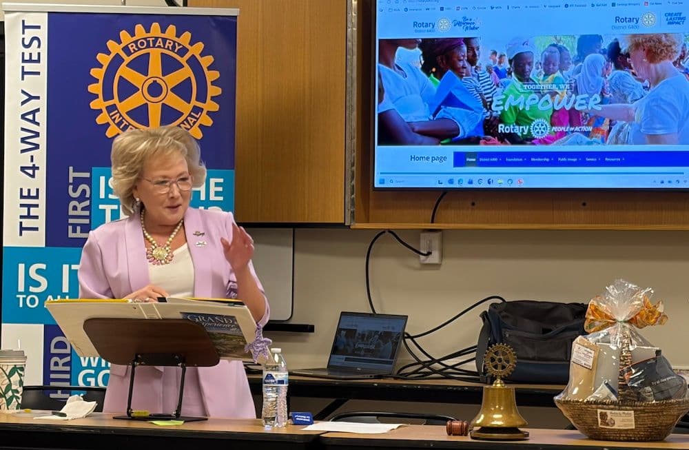 Governor Kim Spirou Visits Dearborn Rotary